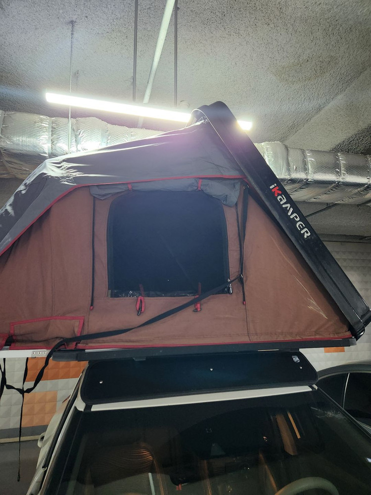 아이캠퍼 2.0 지도버전 4인용 루프탑텐트 이미지