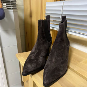 (새상품)강자매 스웨이드첼시부츠240