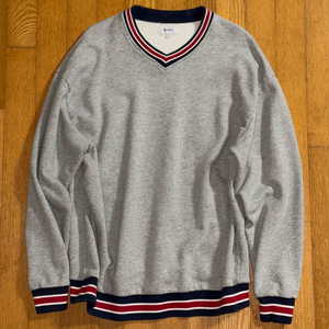 빔즈 BEAMS 브이넥 스웨터 맨투맨 M 100-105
