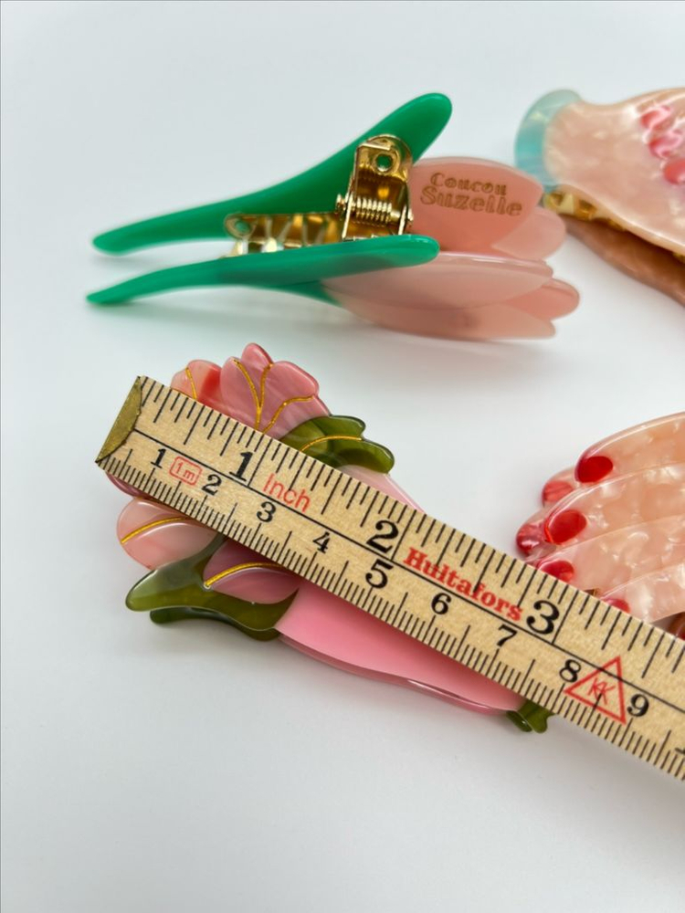 Coucou Suzette 쿠쿠수제뜨 헤어 집게핀 머리핀 4종--4