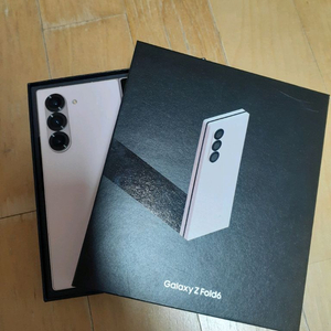 갤럭시Z폴드6 256G 미개통새제품(자급제)