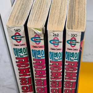 만화 해변의 공포회의 전4권 희귀도서 택포