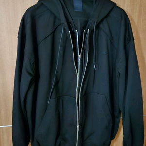 준지 25fw 더블레이어드 후드집업 블랙 판매합니다