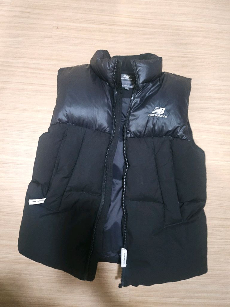 뉴발란스키즈130덕다운패딩조끼--6