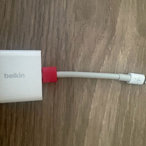 벨킨 정품 듀얼라이트닝 포트 젠더