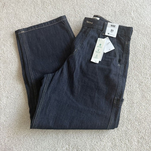 탑텐 남성 카펜터 와이드 데님 팬츠 청바지 이미지