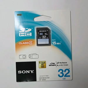 미개봉) 소니 클래스4 메모리카드 32GB