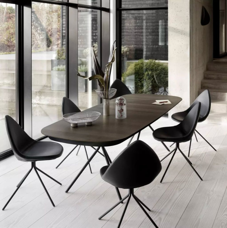 보컨셉 오타와 테이블 + 체어 4개--3