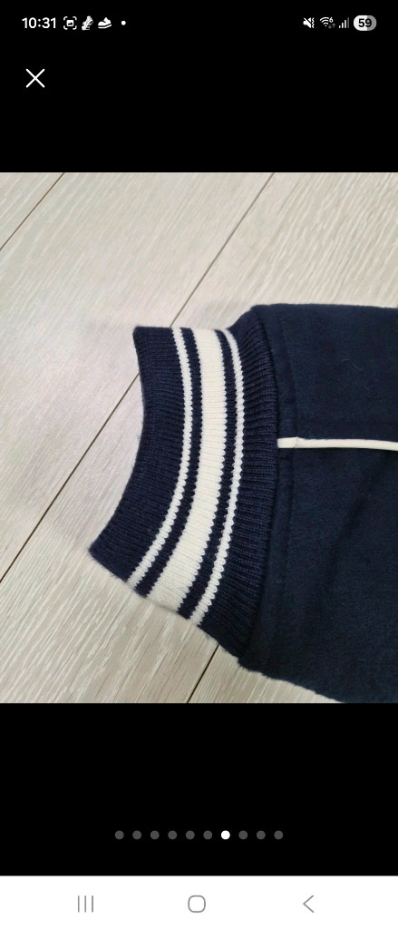 [아카이브 볼드 939] 네이비 아웃터 L (남녀공용)--5