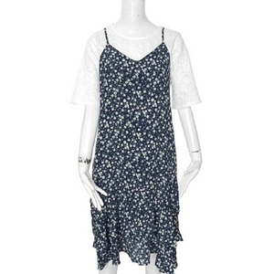 플라워 원피스 #나시 원피스 #뷔스티에 원피스 #55사이즈 ##급처분