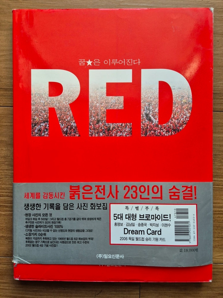 RED 꿈은 이루어진다 - 세계를 감동시킨 붉은전사 23인의 숨결 - 생생한 기록을 담은 사진 화보집 이미지
