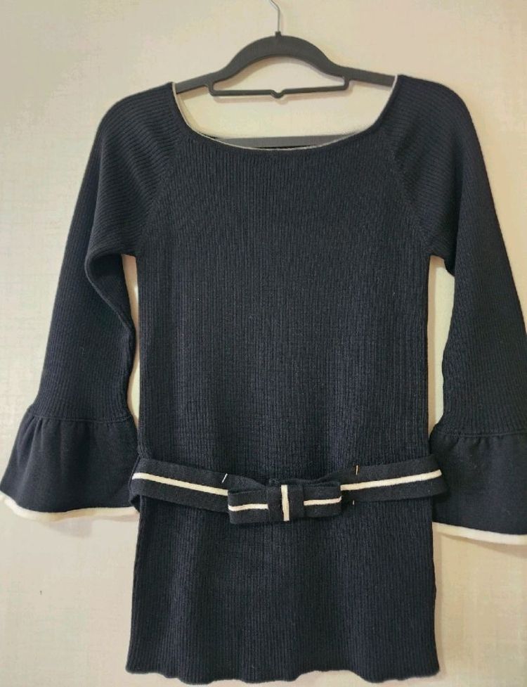 루이사스파그놀리 블랙 니트 S--1