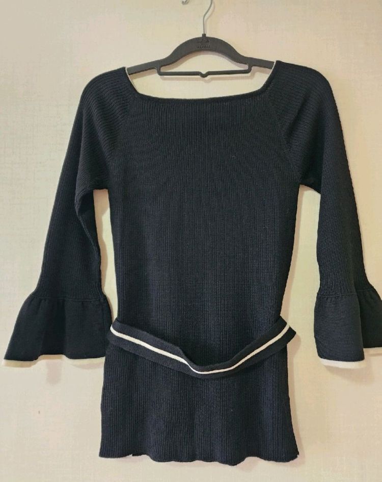 루이사스파그놀리 블랙 니트 S--2