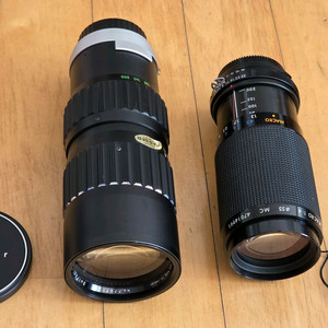 니콘 과 미놀타 필름카메라용 서브 줌 렌즈