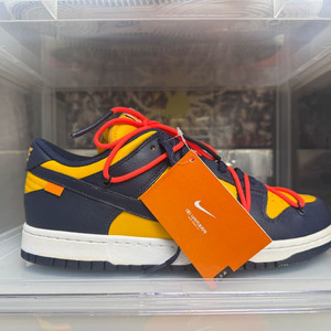 나이키 덩크 로우 Off-White 유니버시티 골드 265