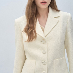 한섬 마인 울 블렌드 트위드 자켓