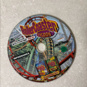 롤러코스터 타이쿤 확장팩 CD