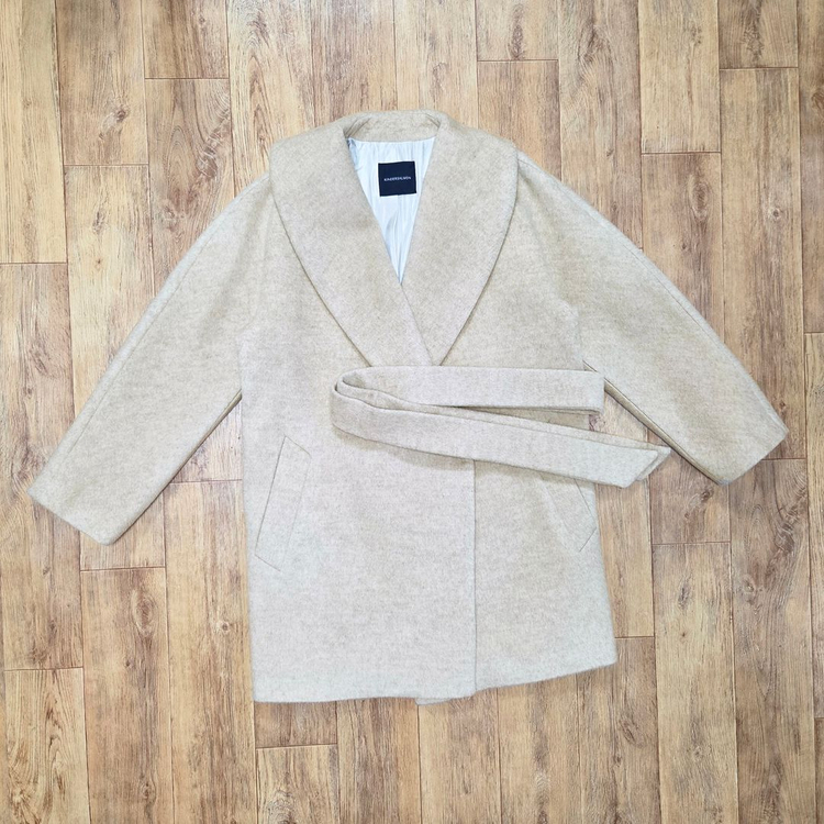 킨더살몬(KINDERSALMON) 숄카라 울코트 55-66--2