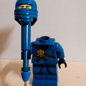(희귀) 레고 닌자고 볼펜 겸용 피규어