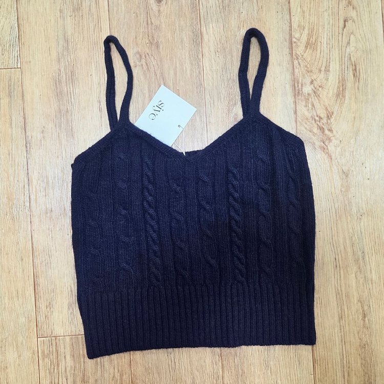 시예(siye) 시예샵 샵시예 네이비 홀리데이 라쿤 볼레노 니트세트 프리사이즈 새상품--5