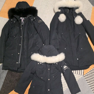 정품 무스너클 가족패딩