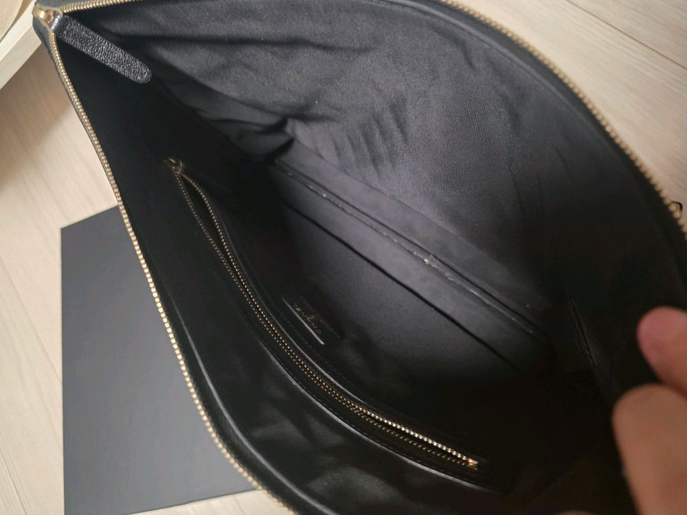 정품 샤넬 보이클러치백 라지--1