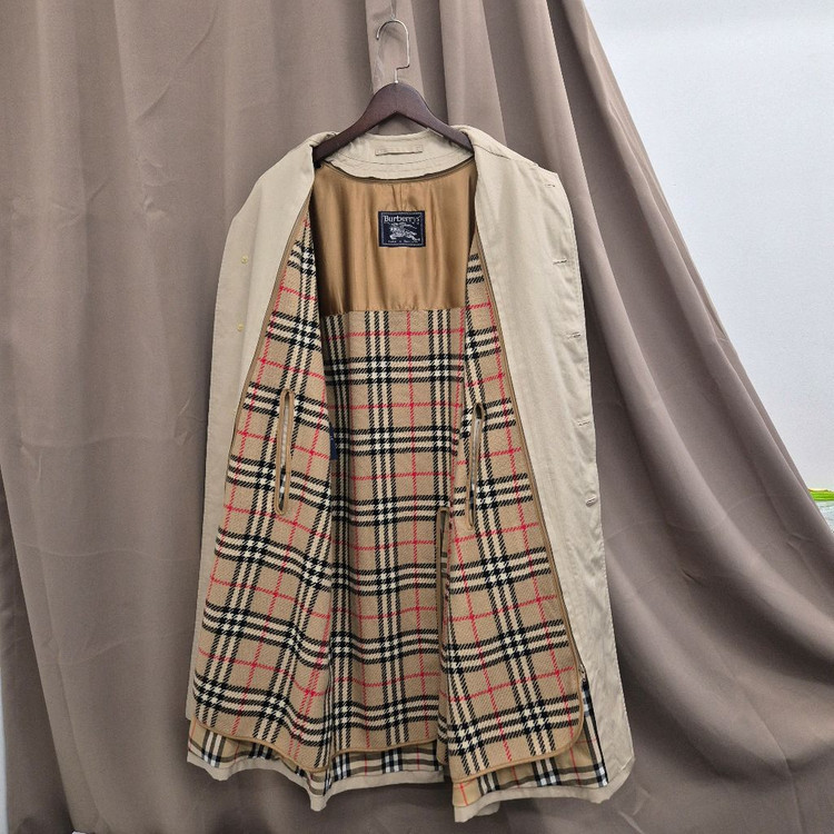 버버리 빈티지 트렌치 코트 52--3