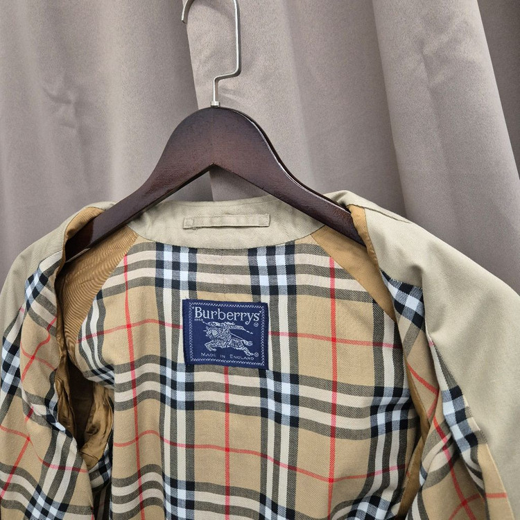 버버리 빈티지 트렌치 코트 12PETITE--4