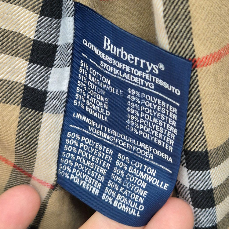 버버리 빈티지 트렌치 코트 12PETITE--5