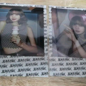 2021 블랙핑크 블핑 썸머다이어리 썸다 리사 폴라로이드 폴라 포토카드 포카 이미지