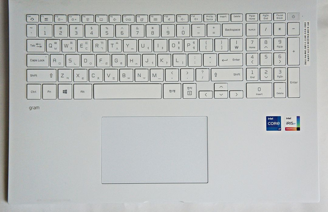 LG 그램 17인치 노트북 (17ZD90P-GX76K) 이미지