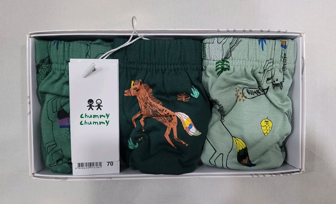 첨이첨이 남아삼각팬티 +내의 70호 새상품--1