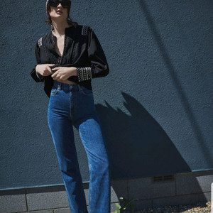 자라 ZARA 비즈 레이스 블라우스 이미지