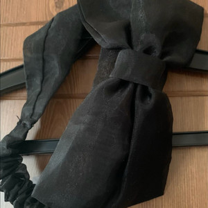 오간자 리본 헤어밴드