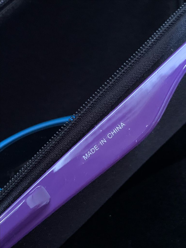 플라스틱 선글라스 세트 (보라, 파랑)--2