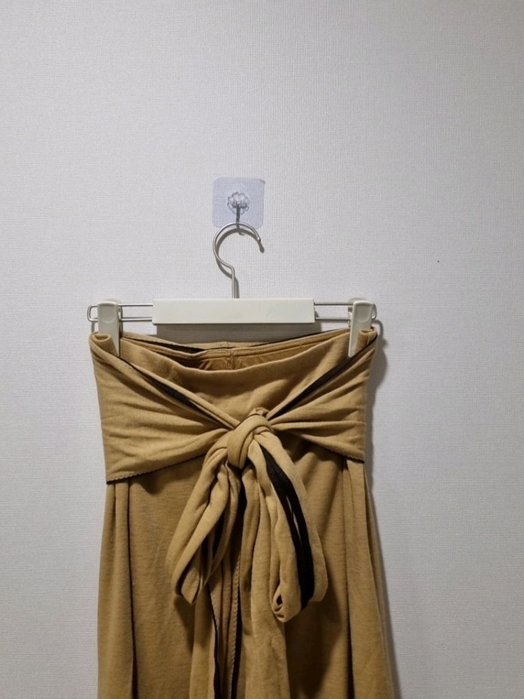 미쏘니(MISSONI) 스트랩 랩 밴딩스커트 새상품--1