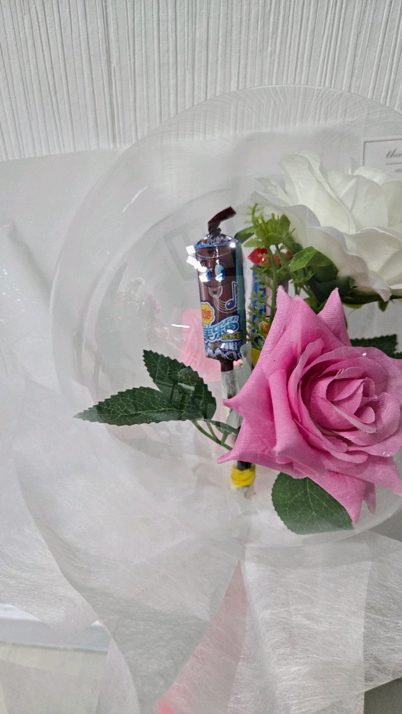 화이트데이 초콜렛 풍선꽃다발--2