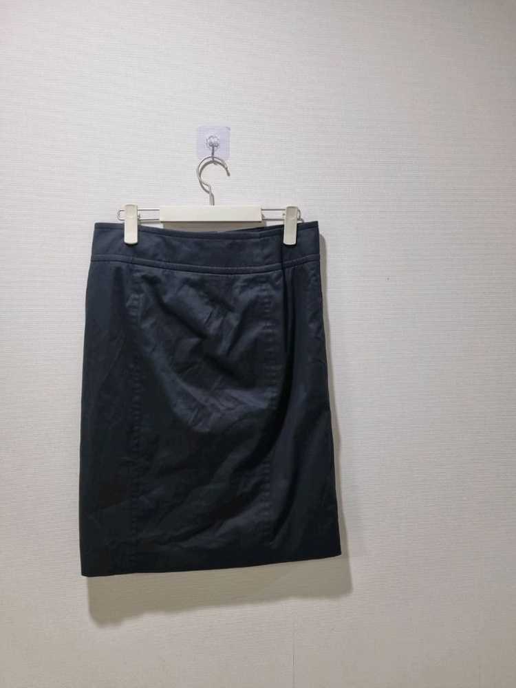 아르마니 꼴레지오니 네이비 러플 스커트 (이태리, 백화점정품)--3