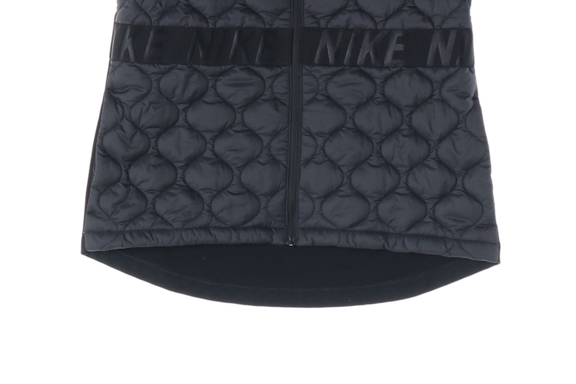 나이키 러닝 블랙 에어로프트 퀼팅 패딩 조끼 집업베스트 M--5