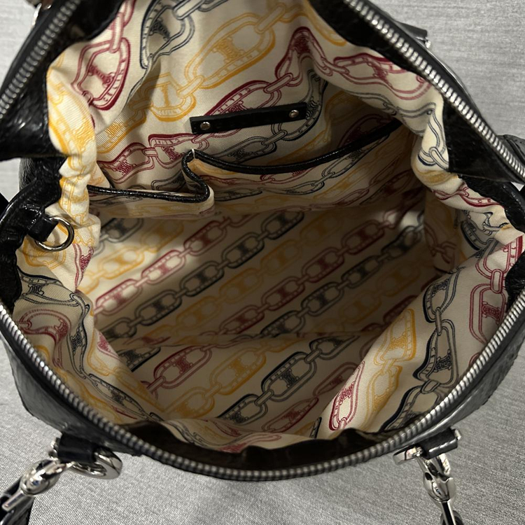 셀린느 페이던트 레더 토트백/정품/상태좋음/X2--3