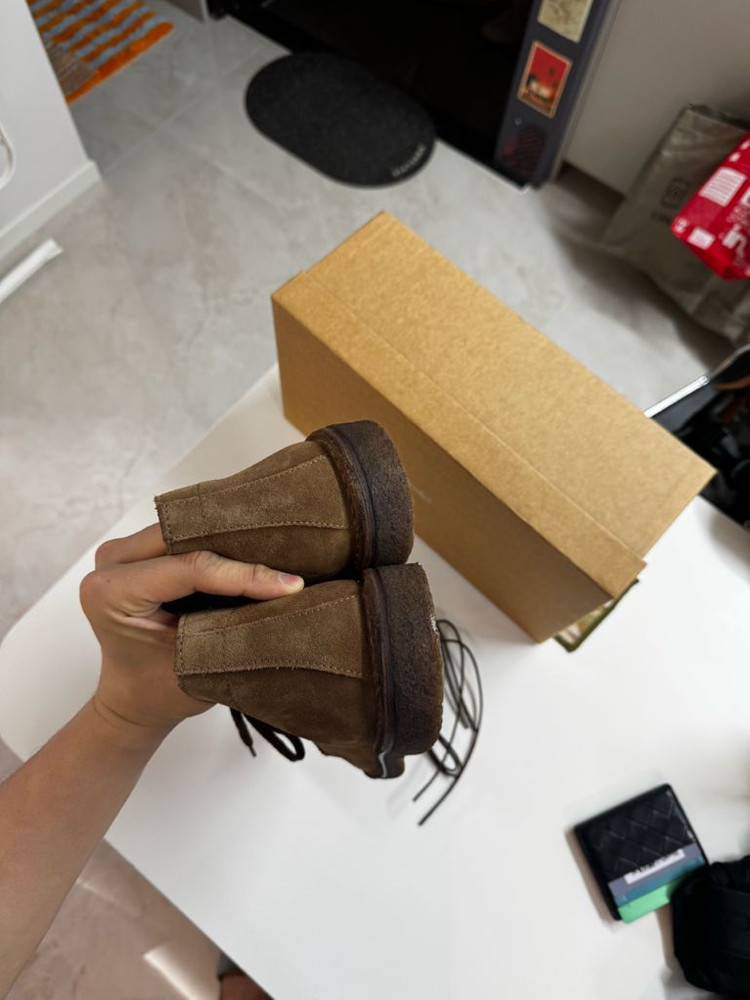 [새상품/UK 9.5] 드레익스 크로스비 목토 처카부츠 브라운--4