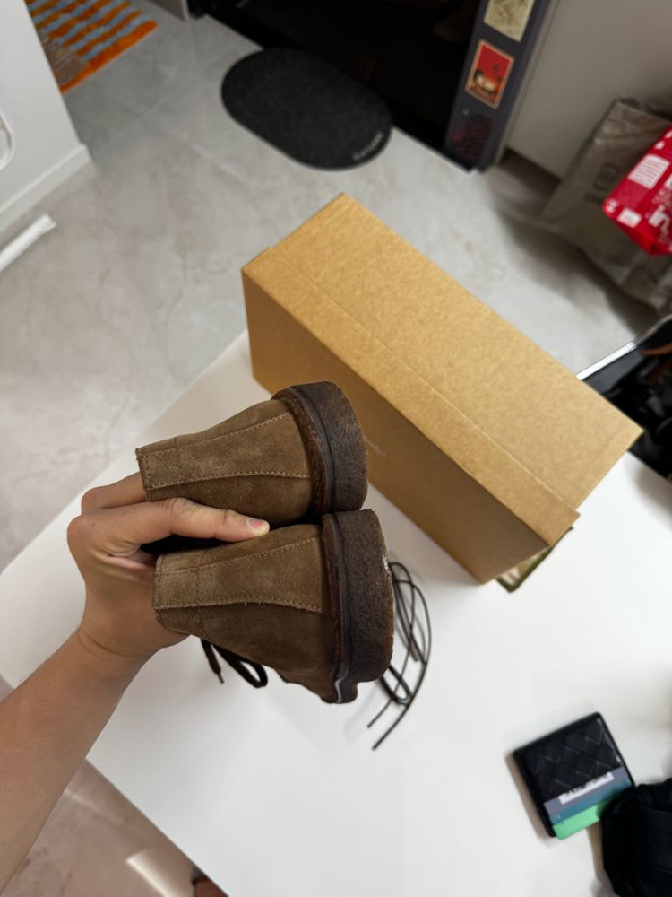 [새상품/UK 9.5] 드레익스 크로스비 목토 처카부츠 브라운--5