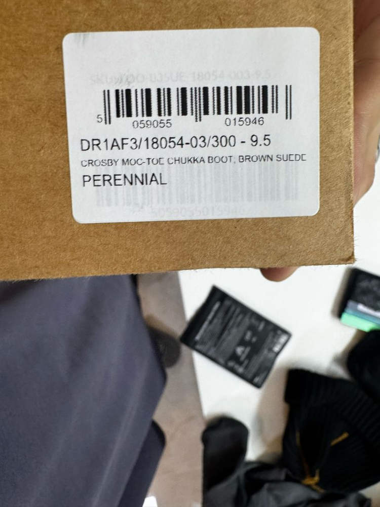 [새상품/UK 9.5] 드레익스 크로스비 목토 처카부츠 브라운--6