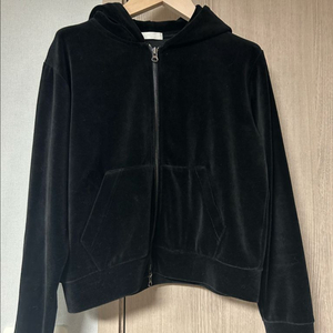 벨벳 후드집업 조거팬츠 세트