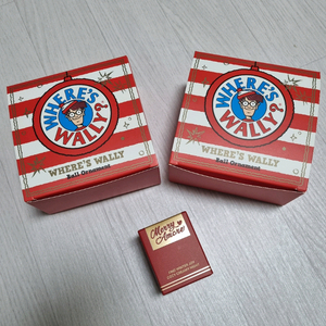 아모레 월리를 찾아라 오너먼트 4개입 2세트+캔들