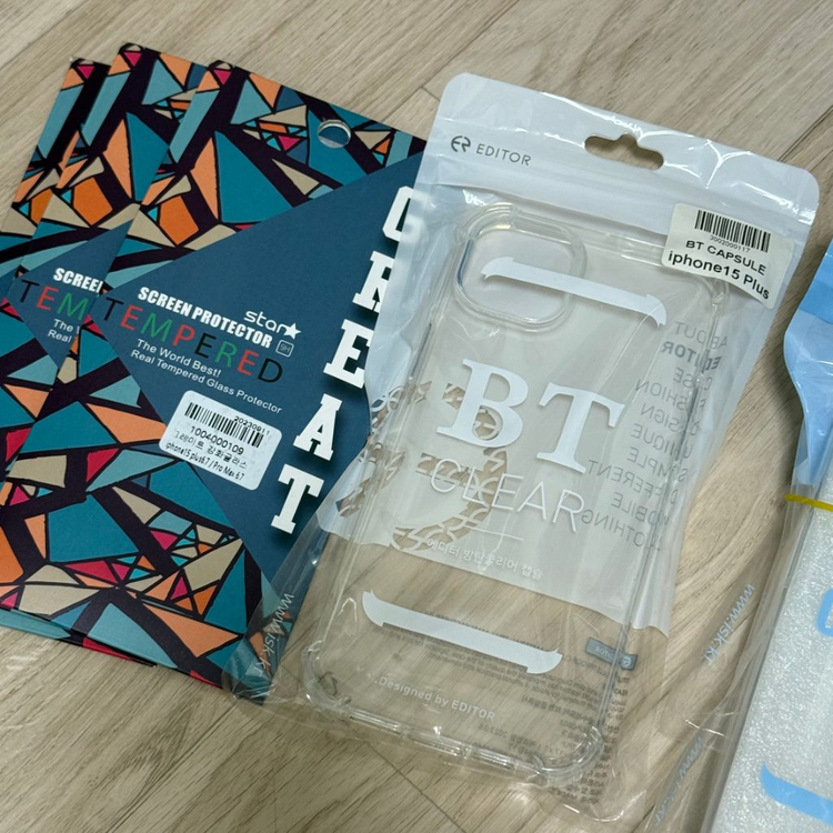 아이폰15 15pro 15+ 15프로맥스 케이스 필름 이미지