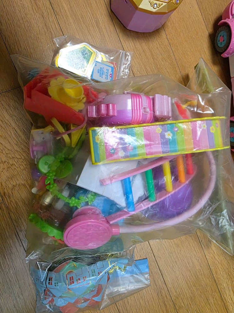 캐치 티니핑 피규어, 병원, 구급차, 놀이터, 티니 하트윙 일괄--7