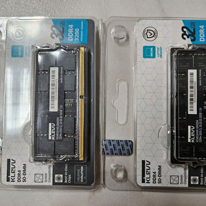 클레브 DDR4 64GB(32x2) 3200 노트북램 두개 안심결제 가능
