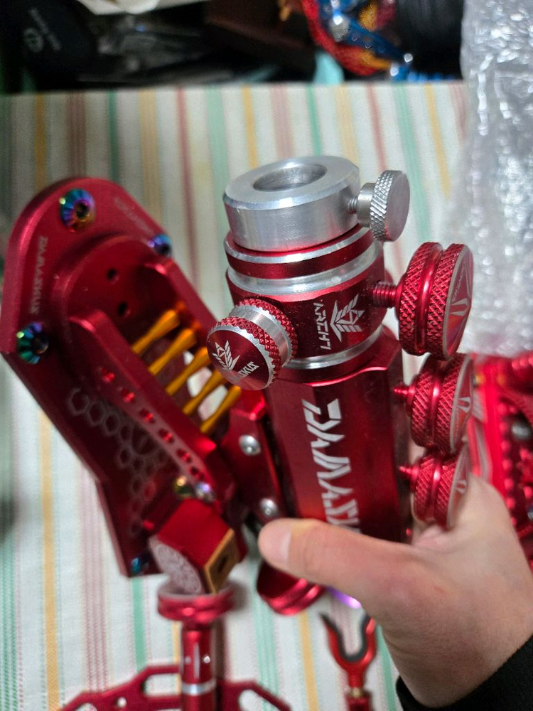 다마스쿠스 디아블로 낚시 받침틀--4