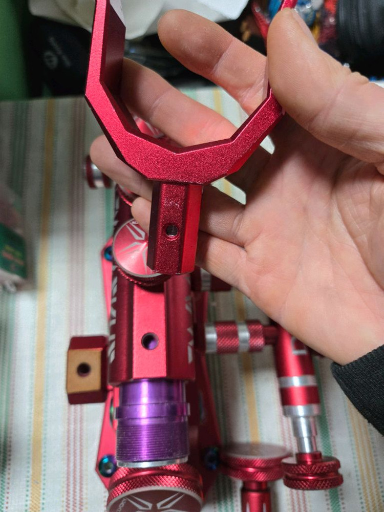 다마스쿠스 디아블로 낚시 받침틀--5